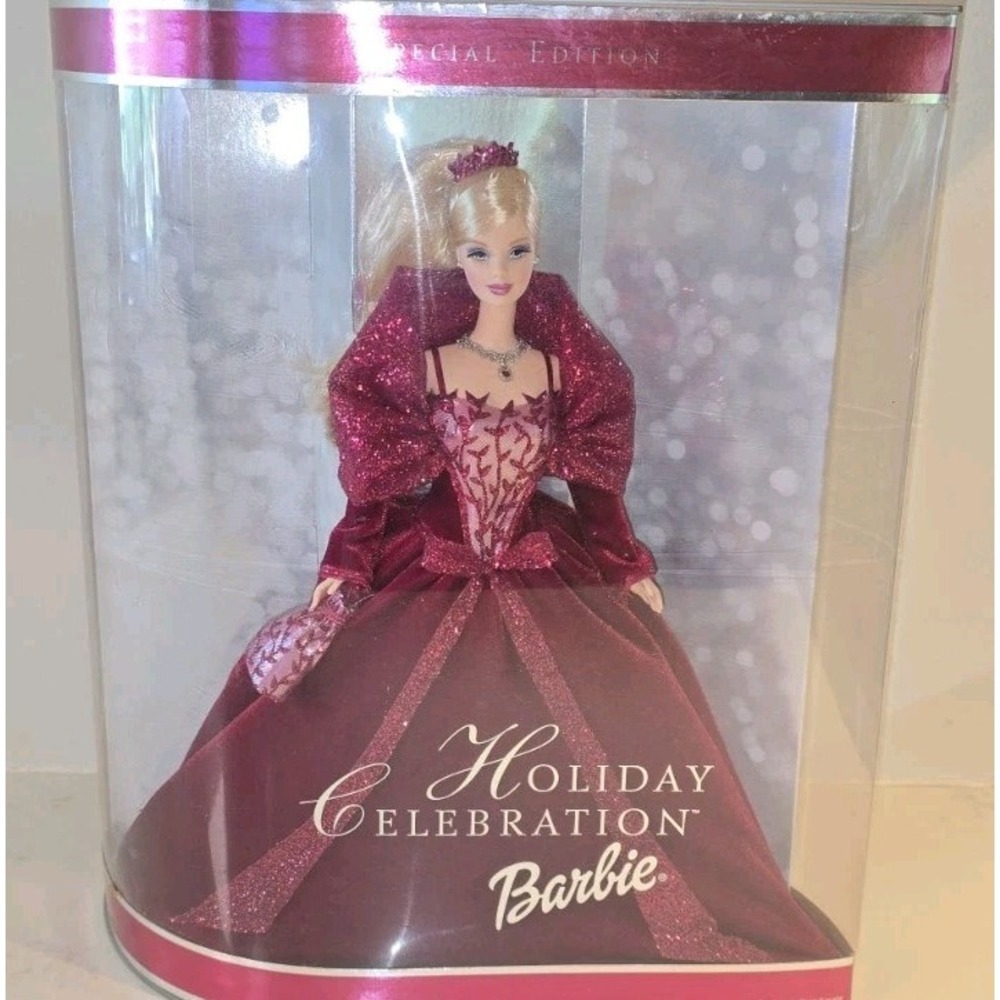 Mint Never Opened Mattel 2002 Holiday Celebration Barbie Special Edition Doll